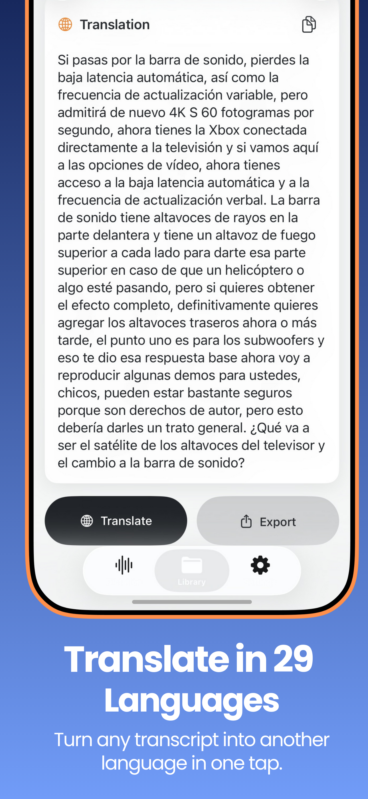 Dictation App - Transcript